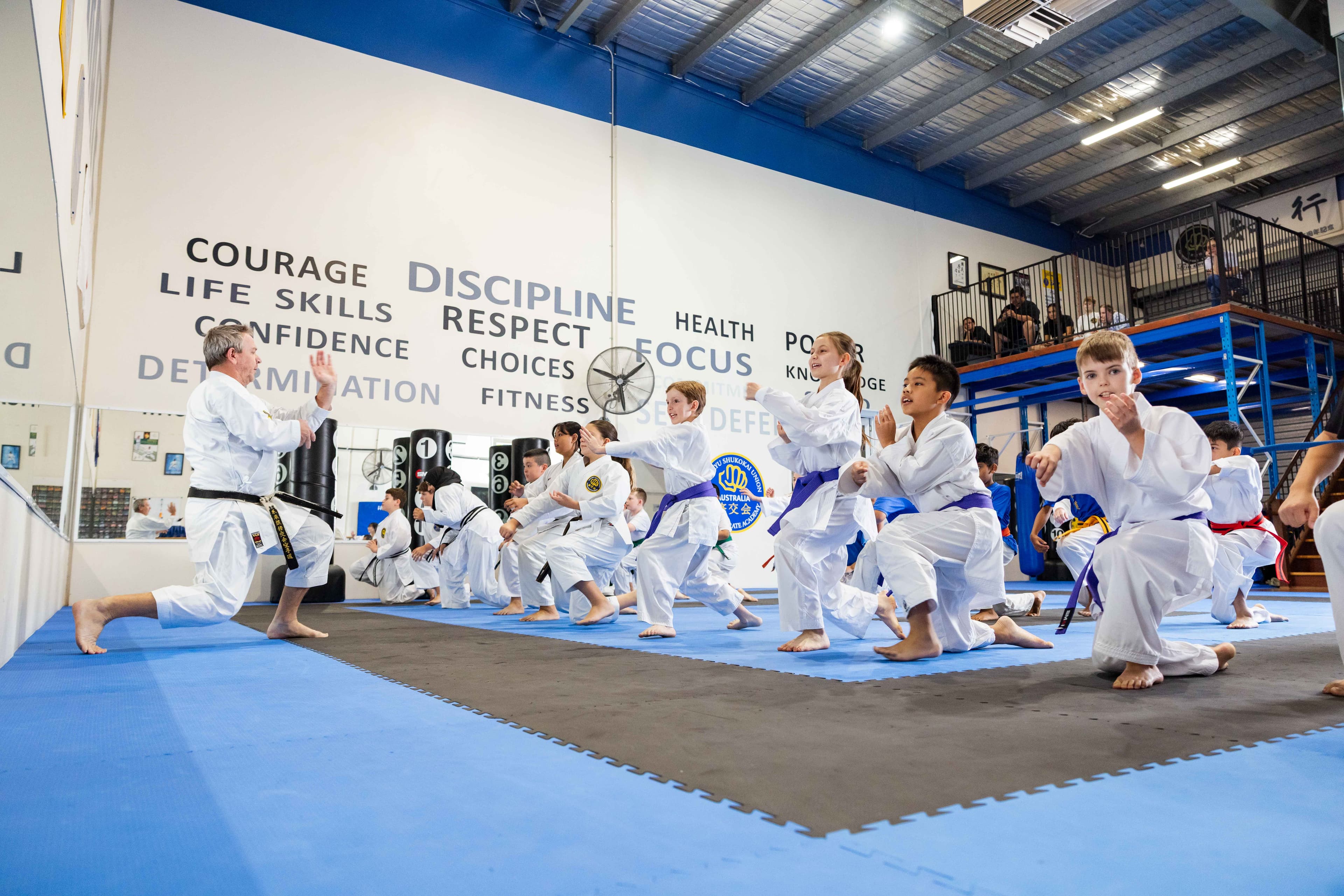 Kansai Karate Tarragindi dojo class