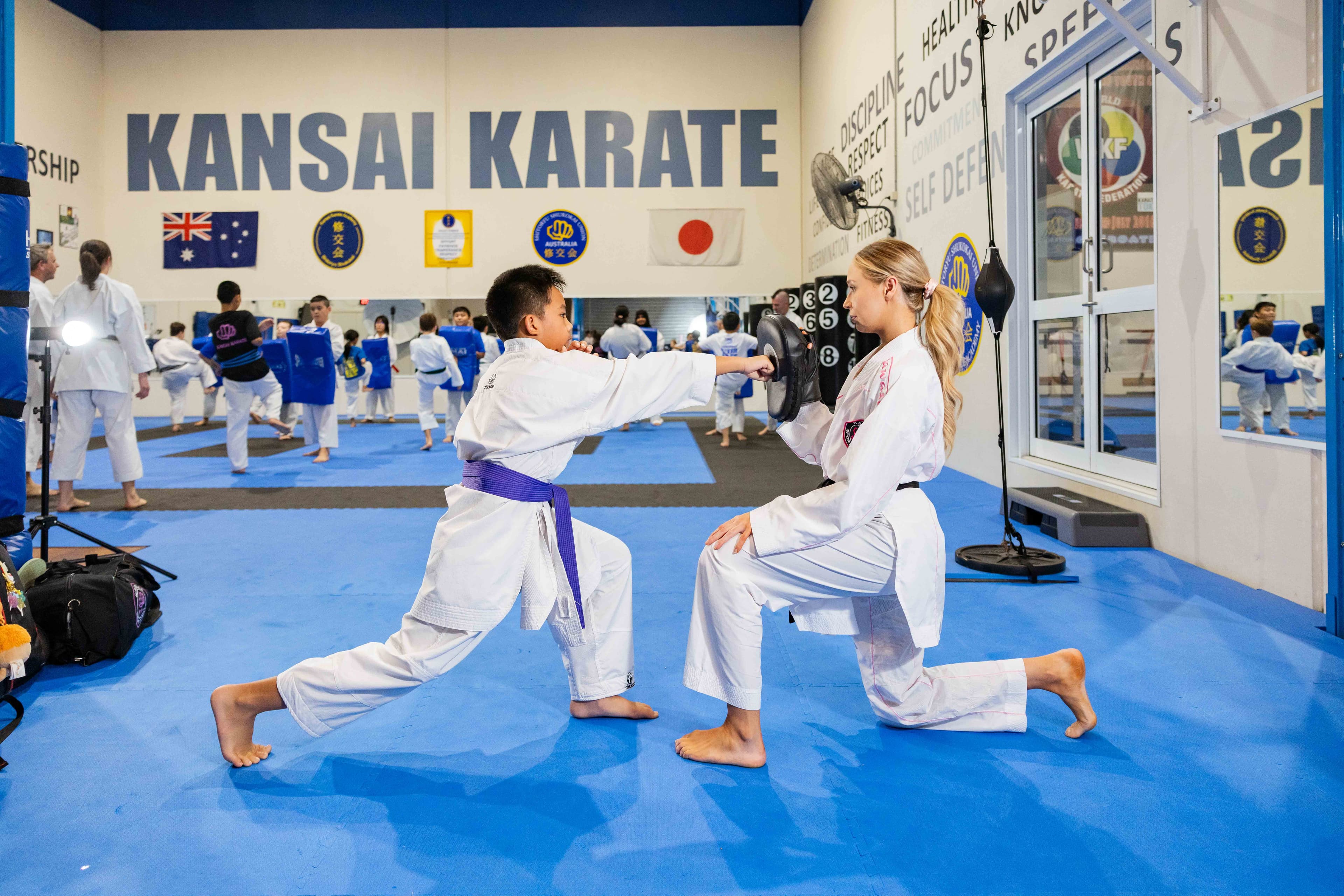 Juniors karate program