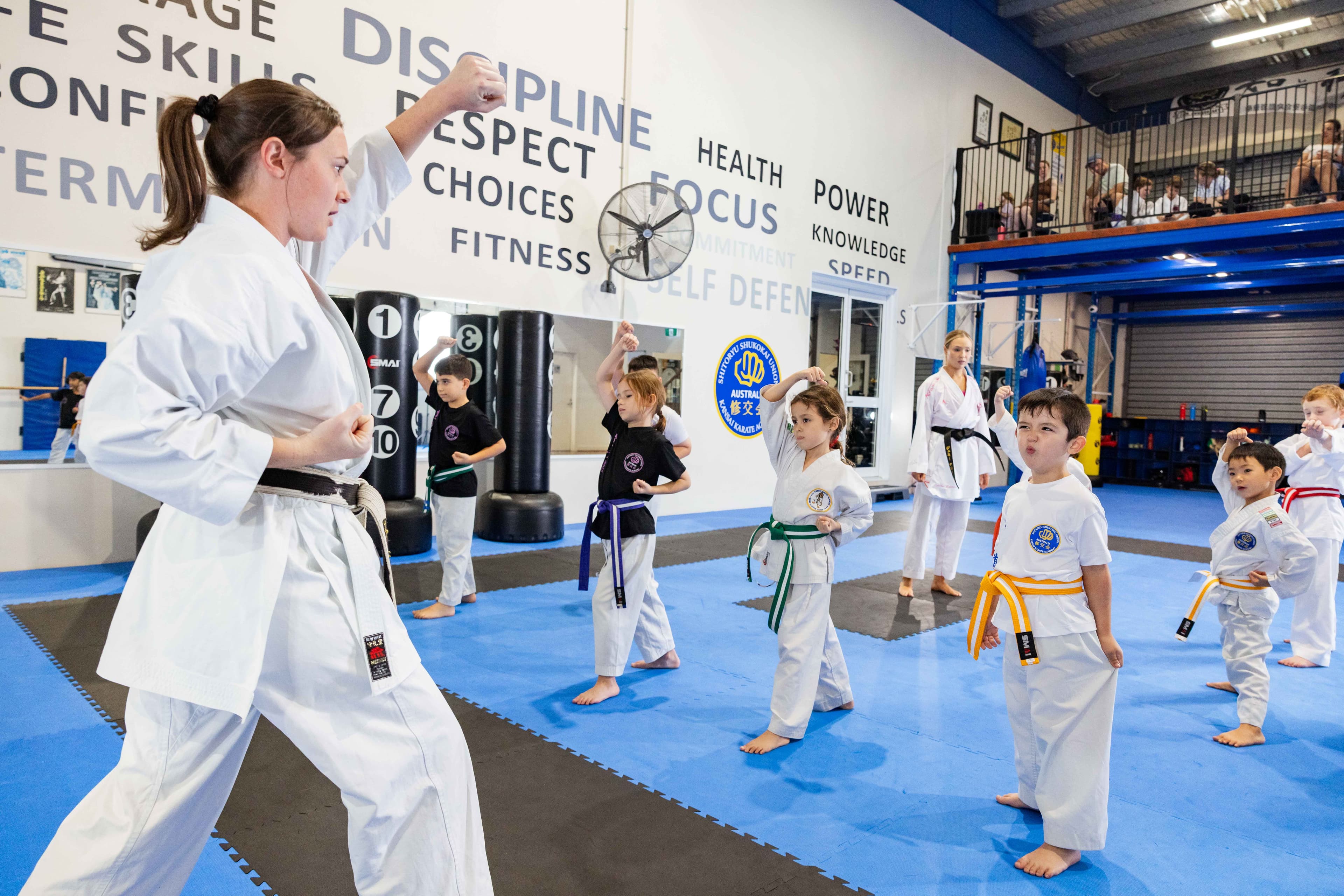 Little Lions karate program
